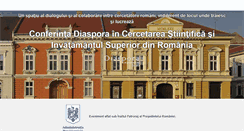 Desktop Screenshot of diaspora-stiintifica.ro